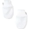 Kissy Kissy - Luvas com estampa de bolinhas para bebês, branco/azul claro
