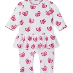 Kissy Kissy – Macacão infantil com estampa de coração de coração para meninas