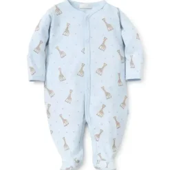 Kissy Kissy - sapatilha com estampa Sophie La Girafe, azul claro