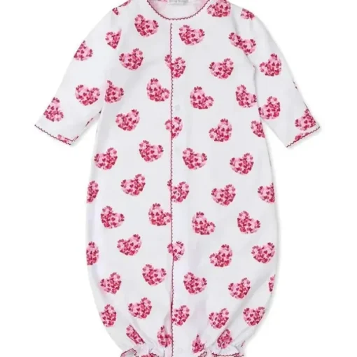 Kissy Kissy – Vestido conversível com estampa de coração de coração para bebês meninas