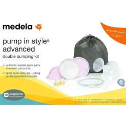 Kit de bombeamento duplo avançado estilo bomba Medela