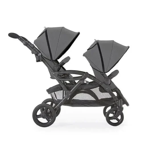 Kolcraft - Contours Options Elite V2 Double Stroller, Carvão