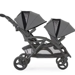 Kolcraft - Contours Options Elite V2 Double Stroller, Carvão