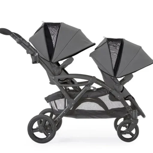 Kolcraft - Contours Options Elite V2 Double Stroller, Carvão