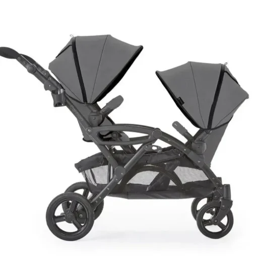 Kolcraft - Contours Options Elite V2 Double Stroller, Carvão