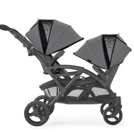 Kolcraft - Contours Options Elite V2 Double Stroller, Carvão