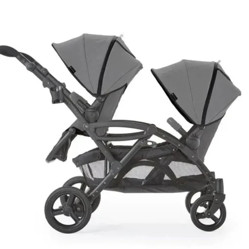 Kolcraft - Contours Options Elite V2 Double Stroller, Carvão