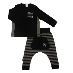 Kushies - Camiseta Mini Ls e conjunto de calças Harem