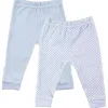 Kushies 2 Pacote de Calça Algemada - Azul Sólido / Pontos