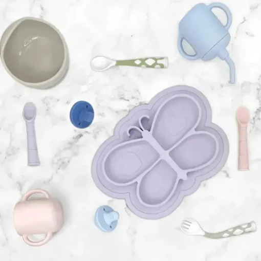 Kushies - Siliplate Violet Butterfly