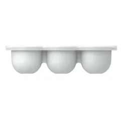 Kushies Baby - Bandeja de silicone SiliFreeze para armazenamento de alimentos cinza