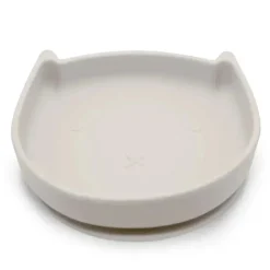 Kushies Baby - SILLYKITTY Placa de silicone inquebrável e divertida para bebês e crianças pequenas com sucção, areia