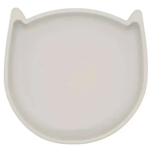 Kushies Baby - SILLYKITTY Placa de silicone inquebrável e divertida para bebês e crianças pequenas com sucção, areia