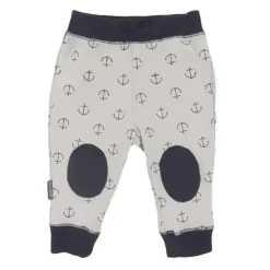 Kushies St Tropez Boy Tocar Pant Lt Gray - Preemie | Calças de bebê