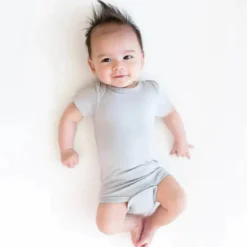 Kyte Baby - Baby Neutral Bodysuit In Storm
