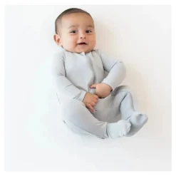 Kyte Baby - Baby Neutral Zippered Footie In Storm