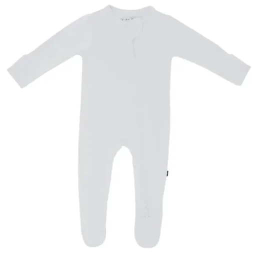 Kyte Baby - Baby Neutral Zippered Footie In Storm