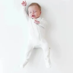 Kyte Baby - Baby Zippered Footie In Cloud