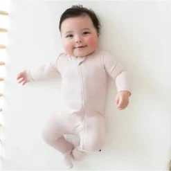 Kyte Baby - Baby Zippered Footie In Blush
