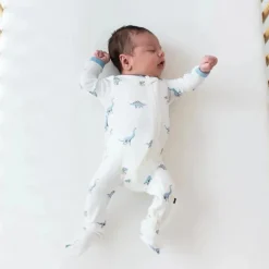 Kyte Baby - Baby Zippered Footie In Jurassic
