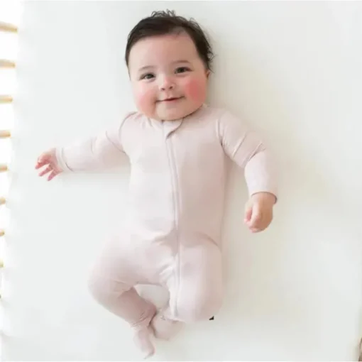 Kyte Baby - Baby Zippered Footie In Blush