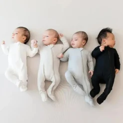 Kyte Baby - Baby Zippered Footie In Cloud