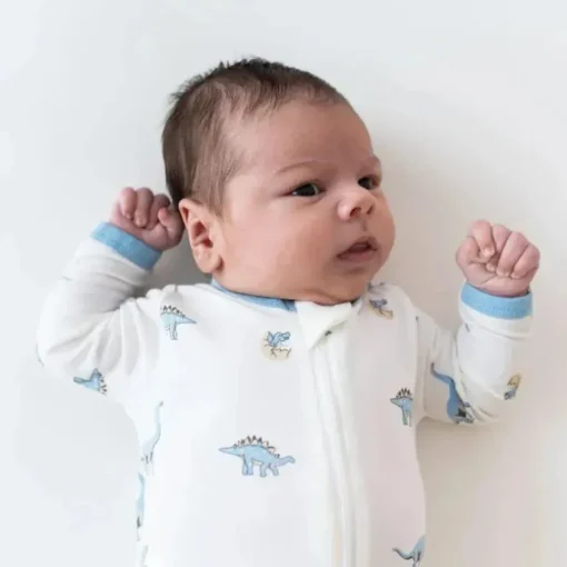 Kyte Baby - Baby Zippered Footie In Jurassic