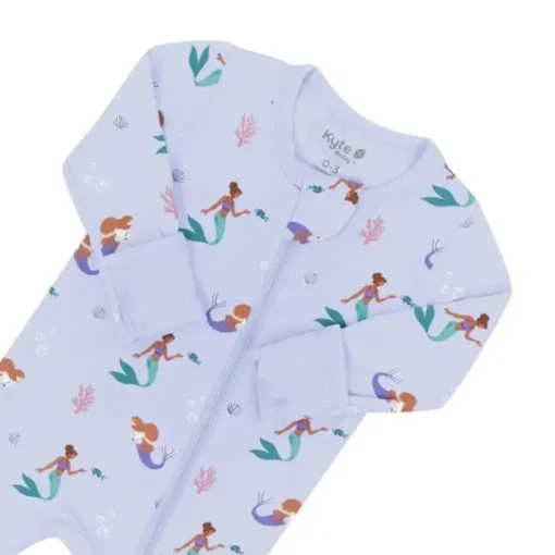 Kyte Baby - Baby Zippered Footie In Mermaid