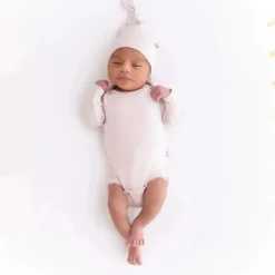 Kyte Baby - Boné Bambu Baby com Nó em Blush