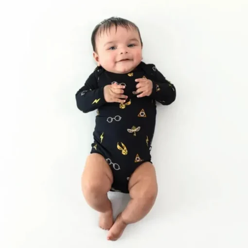 Kyte Baby - Long Sleeve Bodysuit Harry Potter Midnight Icon