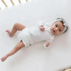 Kyte Baby - Long Sleeve Bodysuit In Cloud