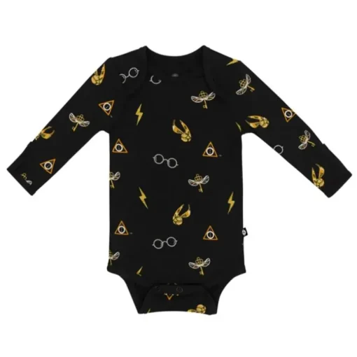 Kyte Baby - Long Sleeve Bodysuit Harry Potter Midnight Icon