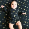 Kyte Baby - Long Sleeve Twirl Bodysuit Dress Midnight Icon Harry Potter