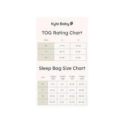 Kyte Baby - Saco de dormir original de bambu para bebês, 1,0 tog aveia
