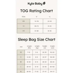 Kyte Baby - Saco de dormir de bambu original 1.0 Tog X-Small Blush