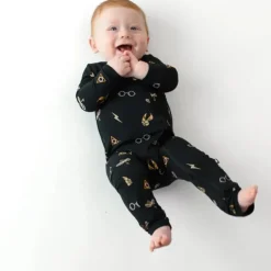 Kyte Baby - Zippered Romper Midnight Icon Harry Potter