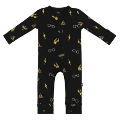 Kyte Baby - Zippered Romper Midnight Icon Harry Potter