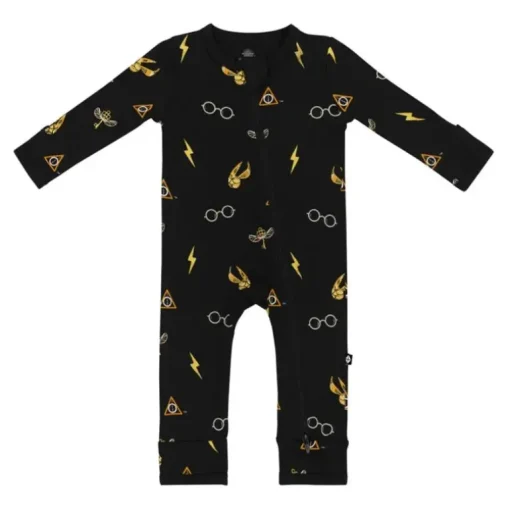 Kyte Baby - Zippered Romper Midnight Icon Harry Potter