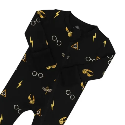 Kyte Baby - Zippered Romper Midnight Icon Harry Potter