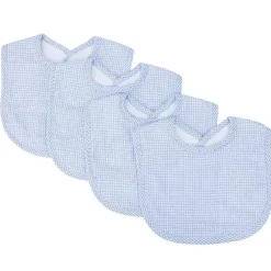 Laboratório de tendências - pacote de 4 buquês babete guingão Seersucker, azul