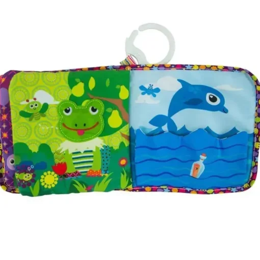 Lamaze - Diversão com cores Soft Baby Book - Livros sensoriais para bebês