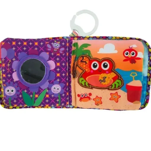 Lamaze - Diversão com cores Soft Baby Book - Livros sensoriais para bebês