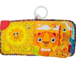 Lamaze - Diversão com cores Soft Baby Book - Livros sensoriais para bebês