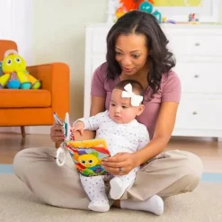 Lamaze - Diversão com cores Soft Baby Book - Livros sensoriais para bebês