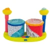 Lamaze - Squeeze Beats First Drum Set - Brinquedos musicais para bebês