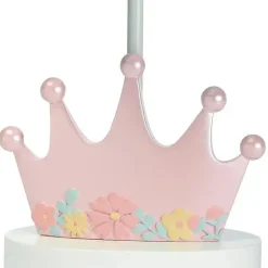 Lambs &amp; Ivy - Abajur das Princesas da Disney com abajur e lâmpada