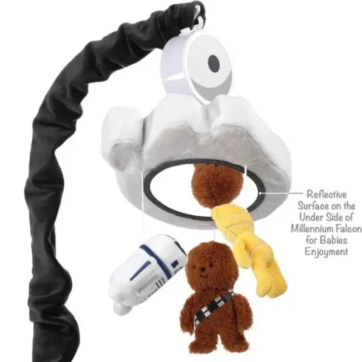 Lambs &amp; Ivy - Baby Musical Mobile, Stars Wars Millennium Falcon