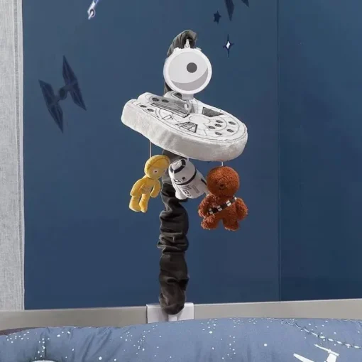Lambs &amp; Ivy - Baby Musical Mobile, Stars Wars Millennium Falcon