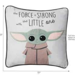 Lambs &amp; Ivy - Baby Pillow, The Child Baby Yoda