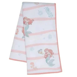 Lambs &amp; Ivy - Bedtime Originals Disney Baby A Pequena Sereia Cobertor Branco para Bebê, Ariel